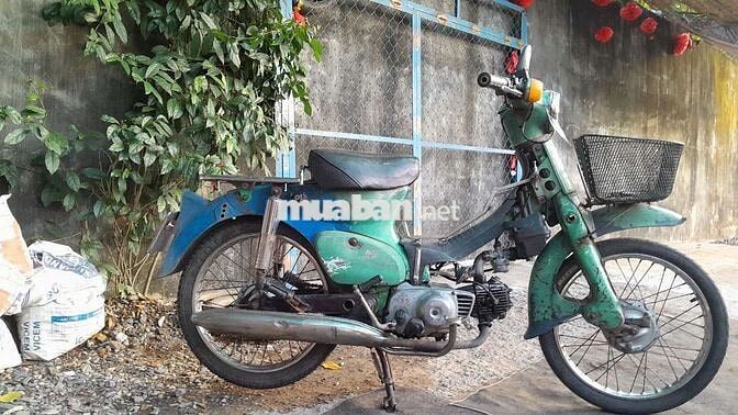 Honda Cub 50 Xanh có giấy 