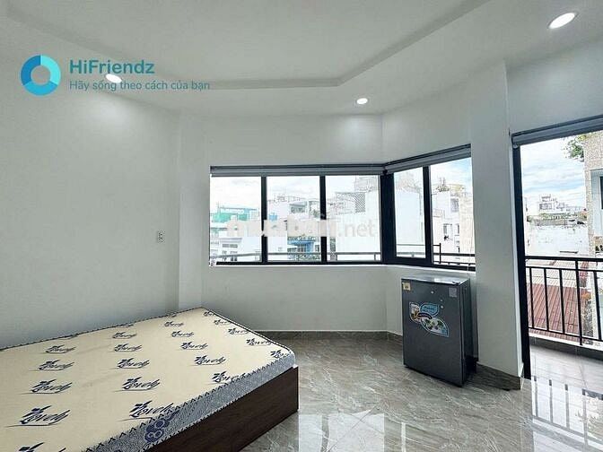 STUDIO BANCOL SIÊU THOÁNG NGAY CẦU BÔNG, CÓ THANG MÁY FULL NỘI THẤT 
