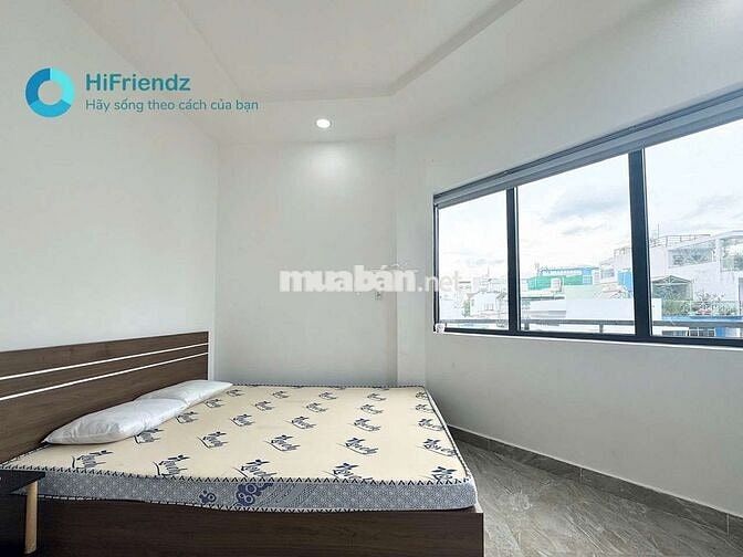 STUDIO BANCOL SIÊU THOÁNG NGAY CẦU BÔNG, CÓ THANG MÁY FULL NỘI THẤT 