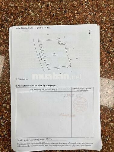 Mặt Tiền 100m, Đường bê tông 3,5 mét, Ngay xã Phú Thịnh Cũ