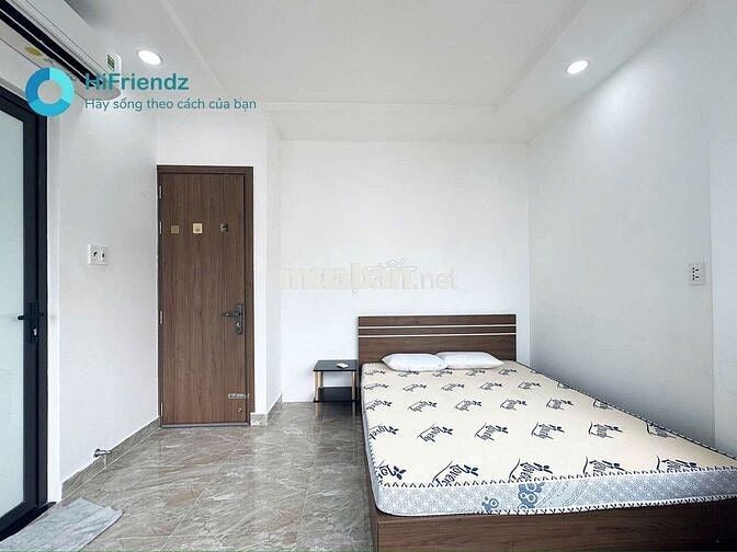 STUDIO BANCOL SIÊU THOÁNG NGAY CẦU BÔNG, CÓ THANG MÁY FULL NỘI THẤT 