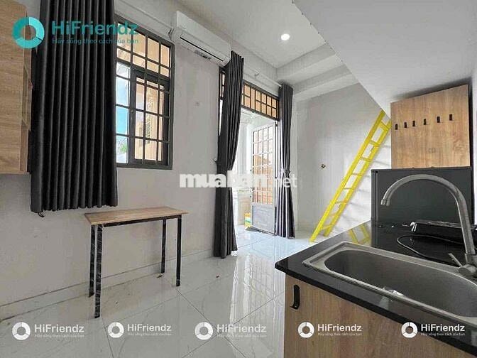 CHO THUÊ DUPLEX BAN CÔNG SIÊU RỘNG, FULL NỘI THẤT, NGAY CHỢ BÀ CHIỂU