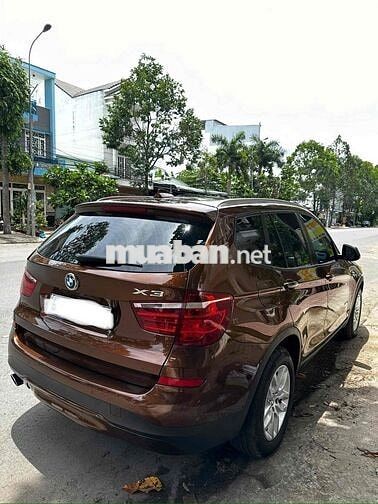 BMW X3 20i 2016 Nâu 90000 km