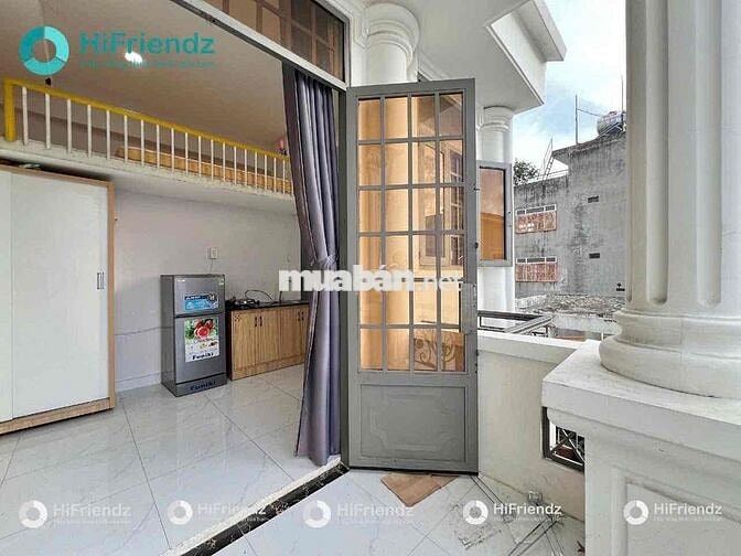 CHO THUÊ DUPLEX BAN CÔNG SIÊU RỘNG, FULL NỘI THẤT, NGAY CHỢ BÀ CHIỂU