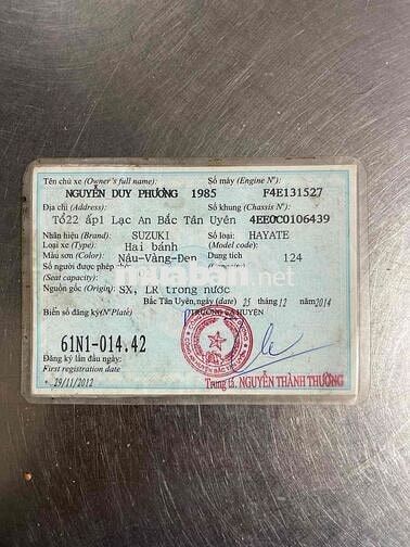 HAYZTE 2012 BS 61 BÌNH DƯƠNG CÓ GL ĐỖI XE