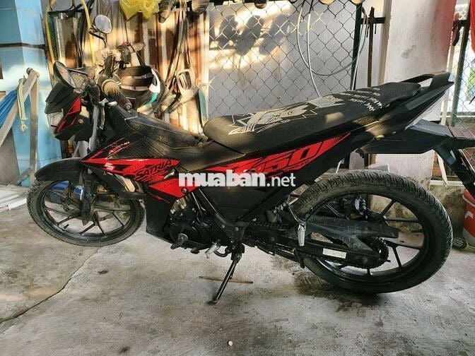 Suzuki Satria F150 2019 Đen đỏ 50k km