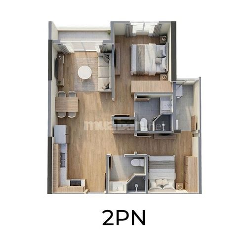 Căn duy nhất thuộc quỹ hàng nội bộ có giá rẻ tại Imperia Sky Park