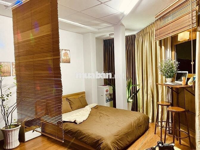 CHÍNH CHỦ - CHDV CỰC CHILL, RỘNG 50M2, WC RIÊNG, FULL NỘI THẤT,FREE DV