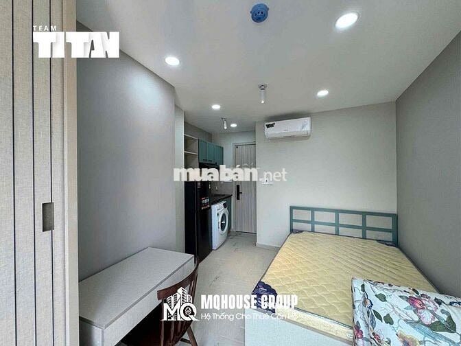 Khai Trương Studio, 1PN ban công Bình Thạnh gần chợ Bà Chiểu mới 100%