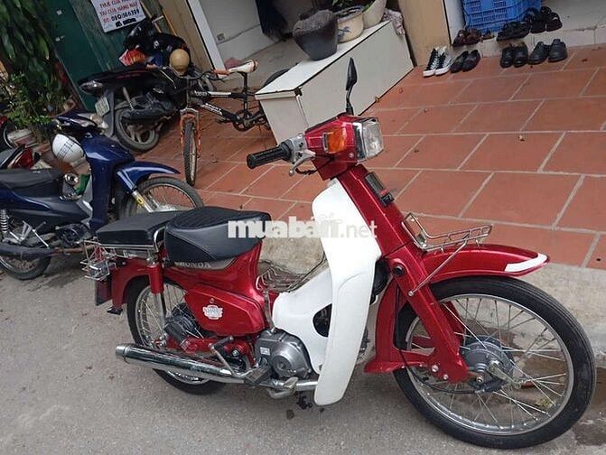 Honda Cub 70 Đỏ trắng zin 