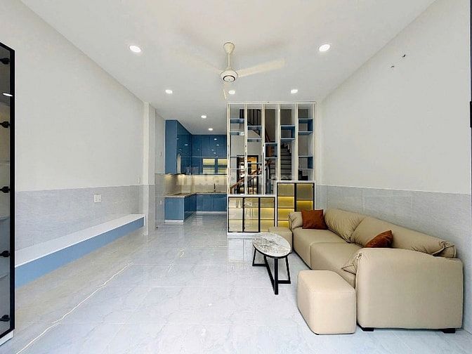 Bán nhà ngay trung tâm TP HCM mới 1T2L ST Sổ riêng đường 8m full Nt