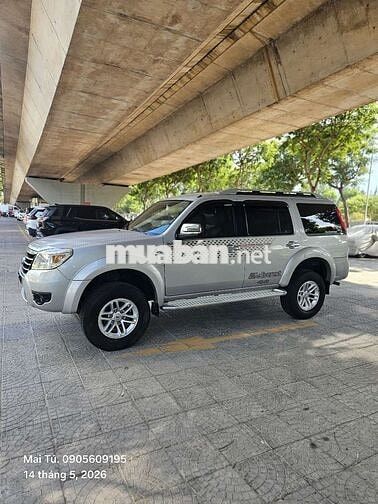 Ford Everest 2011 Bạc Số sàn. 2 cầu.4x4. máy xăng.