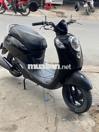 SYM Elite 50cc Đen .zin êm chất. xe đẹp