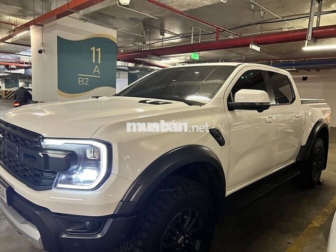 Ford Ranger Raptor 2024 24500 km Trắng