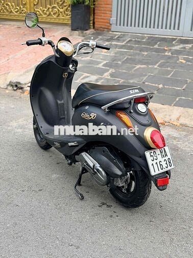 SYM Elite 50 2018 Đen