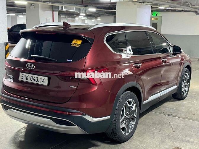 Hyundai Santa Fe 2021 Xăng 14.000km Đỏ