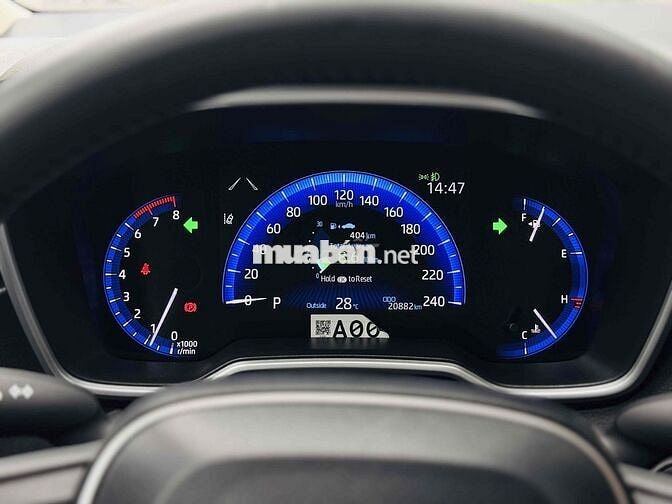Toyota Corolla Altis 2022 1.8V 20.000km Đen