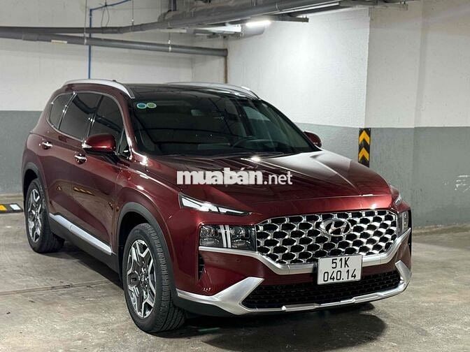Hyundai Santa Fe 2021 Xăng 14.000km Đỏ