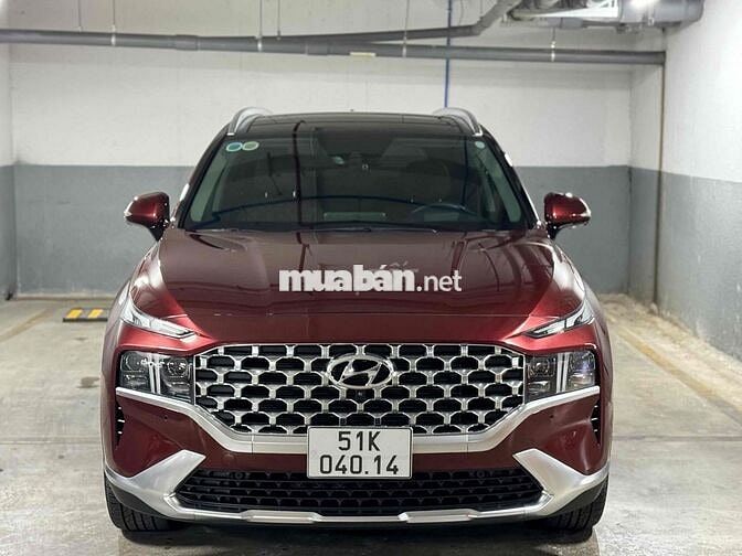 Hyundai Santa Fe 2021 Xăng 14.000km Đỏ