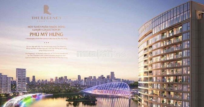 BÁN CĂN HỘ 3PN 3WC DỰ ÁN THE REGENCY TỪ CĐT PHÚ MỸ HƯNG