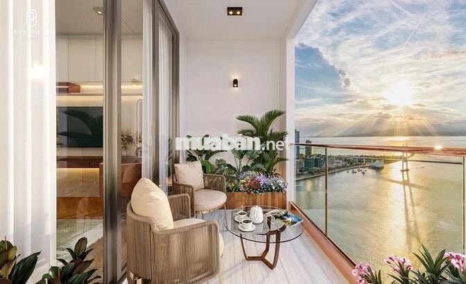 Về giỏ căn hộ 2PN view pháo hoa - bàn giao nội thất - sở hữu lâu dài