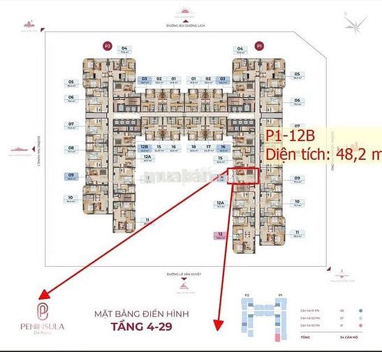 *** căn 1PN view sông Hàn tầng cao - bàn giao quí IV/2026