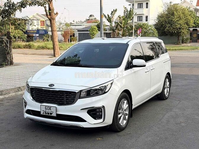 Kia Grand Sedona 2019 Trắng Full Dầu
