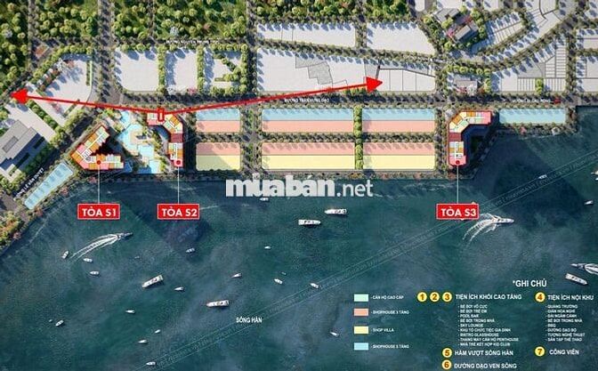 Bán căn 1PN + giá 3,85 tỷ - khai thác cho thuê từ 25-35tr/tháng