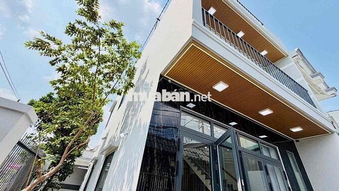 BIỆT THỰ NGANG 7M 2 LẦU SÁT CHỢ BÙI MÔN - LÊ THỊ HÀ