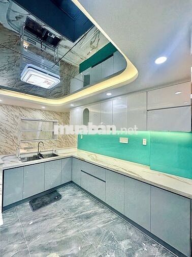 HXH - NHÀ MỚI XÂY 5T  FULL NỘI THẤT - PHAN HUY ÍCH GV - 46M2- GIÁ 5.9T