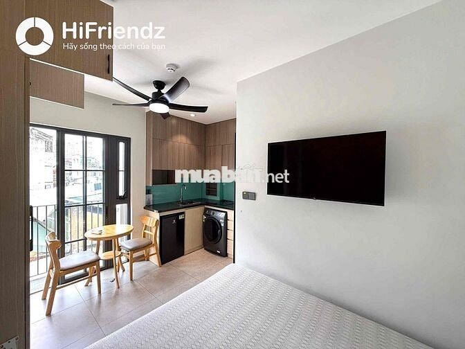 🏡CHDV Studio ban công máy giặt riêng ngay cầu Ông Lãnh Q1✅Như Hình✅