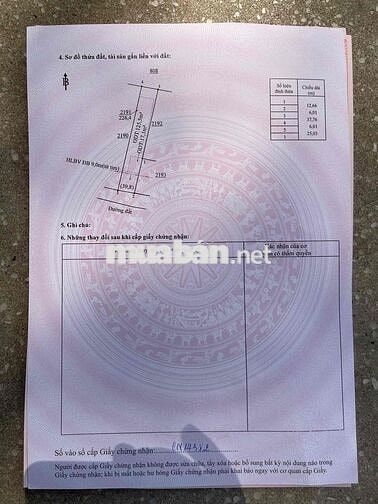 6m đường nhựa 22 P.Minh Hưng giá đầu tư