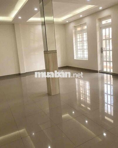 cho thuê nhà Q6, diện tích 8x20 nở hậu 10m 14Pn + 14Wc có thang máy