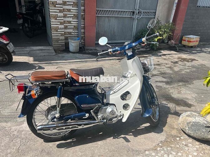Honda  Cub 86 Xanh trắng