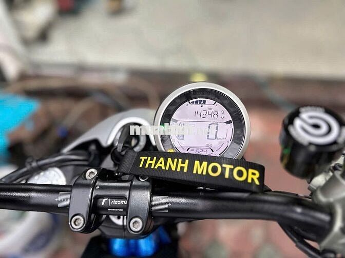 Ducati Scrambler Cafe Racer 2019 Bạc Xanh