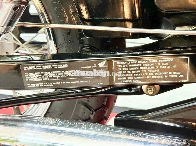 Honda Rebel 2016 Đen 1400 mph