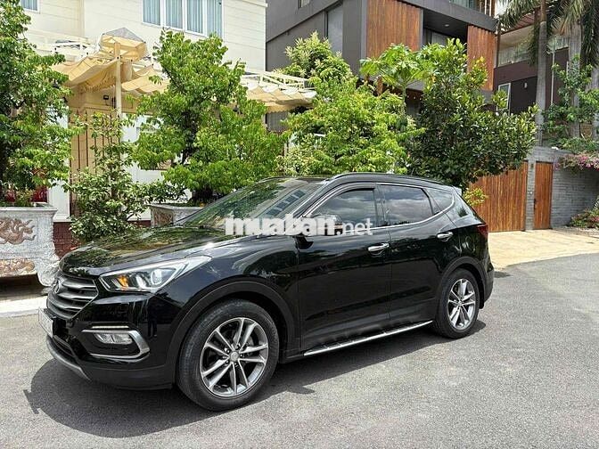 Siêu cọp Hyundai Santafe 2018 2.4L 4WD Đen Cty XHD