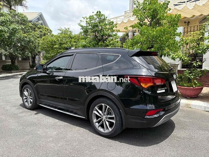 Siêu cọp Hyundai Santafe 2018 2.4L 4WD Đen Cty XHD