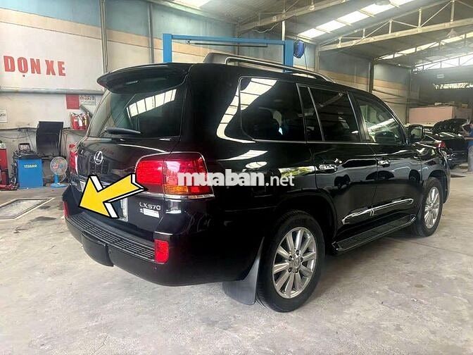 Lexus LX 570 2008 Đen