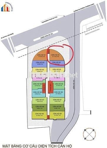Chính chủ bán căn hộ Phúc Yên 2 - diện tích 104m2, 2pn, 2wc, 3 ban côg