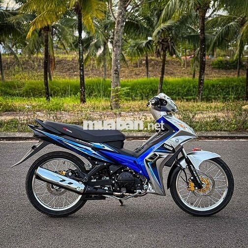 Yamaha Exciter xuống áo Bạc Xanh