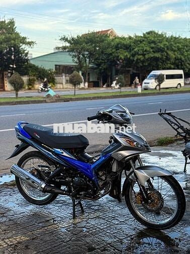 Yamaha Exciter xuống áo Bạc Xanh