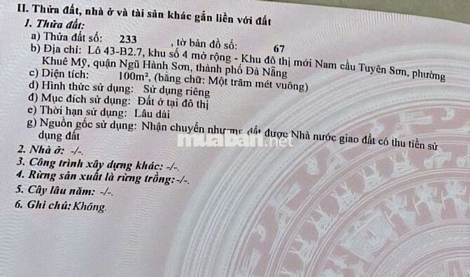 Chính chủ lô đất Doãn Kế Thiện view công viên cách sông 100m