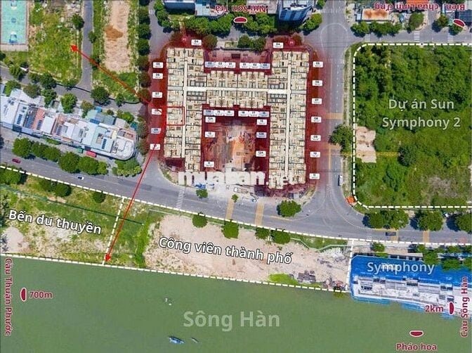 CHƯA TỚI 4 TỶ SỞ HỮU CĂN 2PN TẠI BÊN SÔNG HÀN?