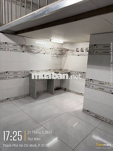 Phòng Trọ Mới Xây - Phường Linh Xuân - Dĩ An - 3tr