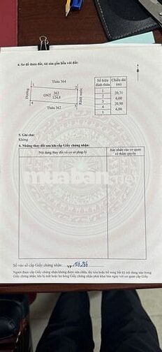Bán lô đất siêu đẹp tại An Cư, Định Hóa, Ninh Bình, DT 124,8m2, 3,6 tỷ