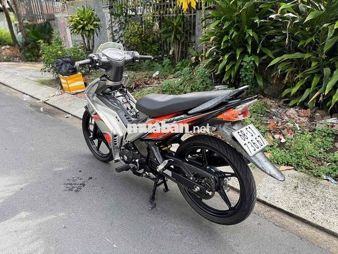 Yamaha Exciter 135 Bạc Đen Cam