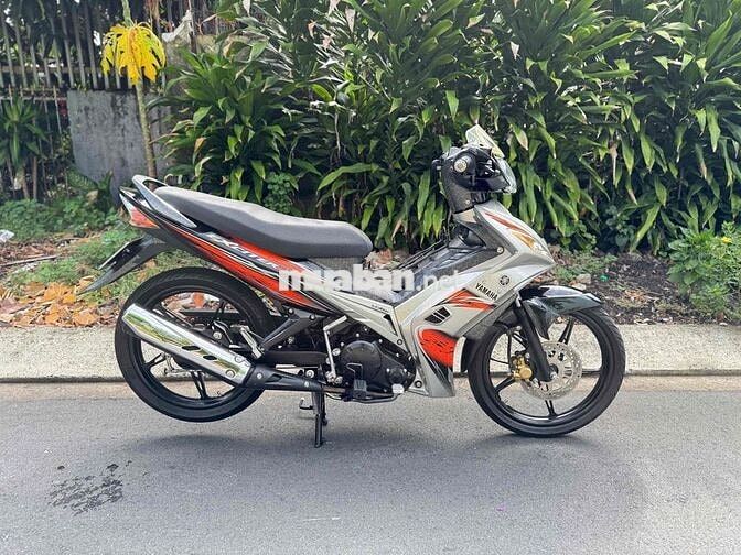 Yamaha Exciter 135 Bạc Đen Cam