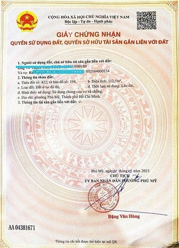 Đất TĐC khu 5,6ha MỸ XUÂN, hai lối thoát hiểm 
