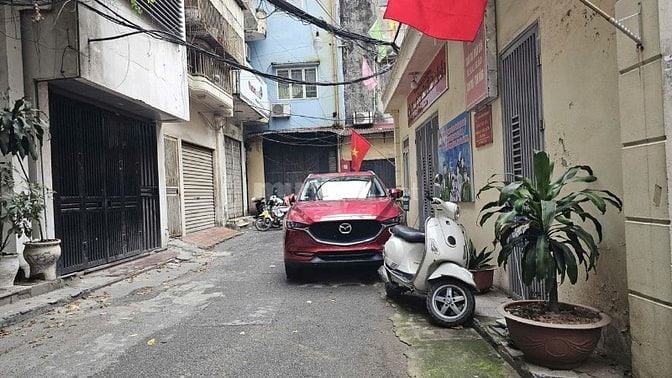  Nhà mặt phố Kim Ngưu 2 thoáng mặt sau ngõ ô tô, DT 60m2, 5t, mt 4.2m.